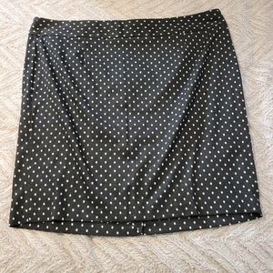 ⭐️2 for $30 SALE⭐️ NWOT Lane Bryant Size 26 Polka Dot Pencil Skirt